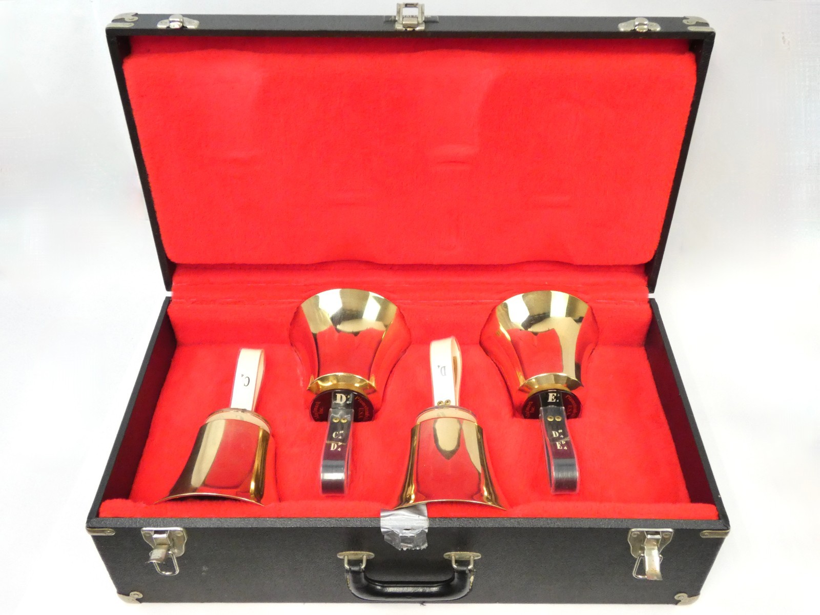 Malmark 3 Octave Handbell Set C4–C7 w Cases (Plus 10 Duplicate Bells)