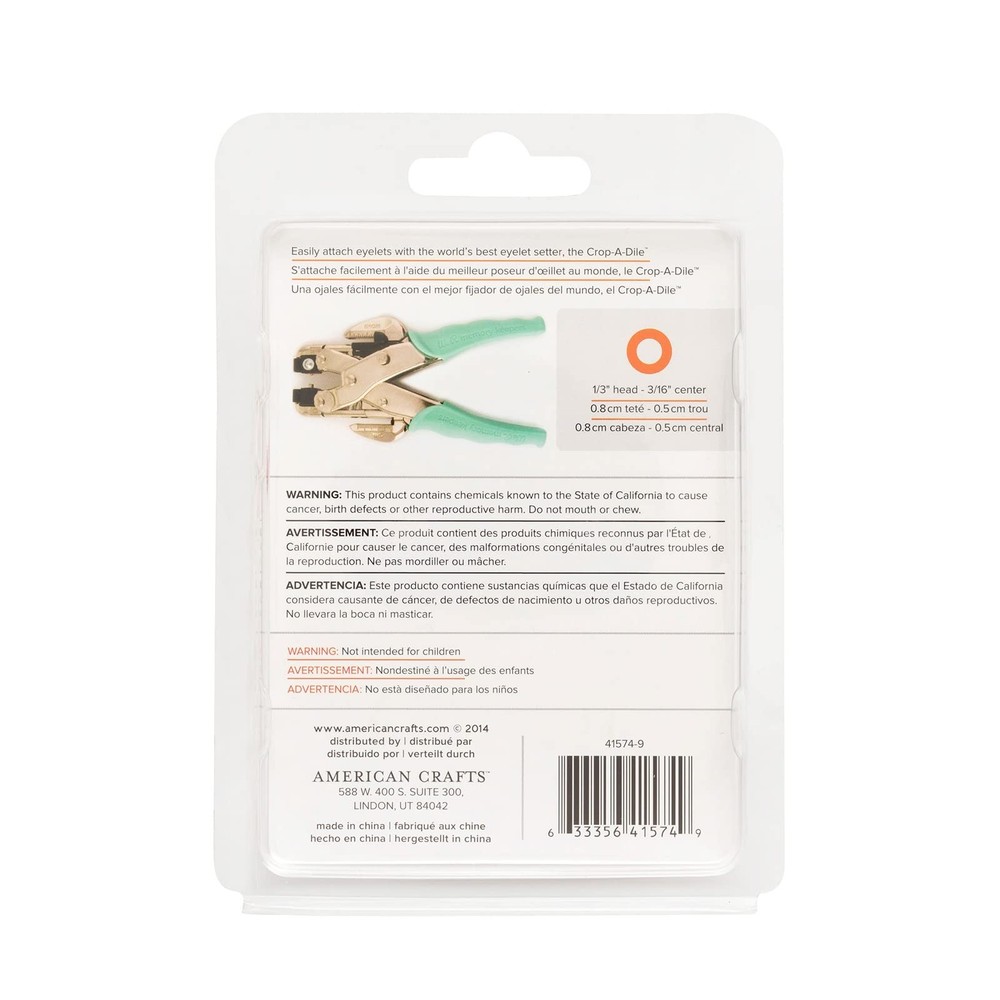 We R Eyelets Standard 60/Pkg-Orange Small, Orange