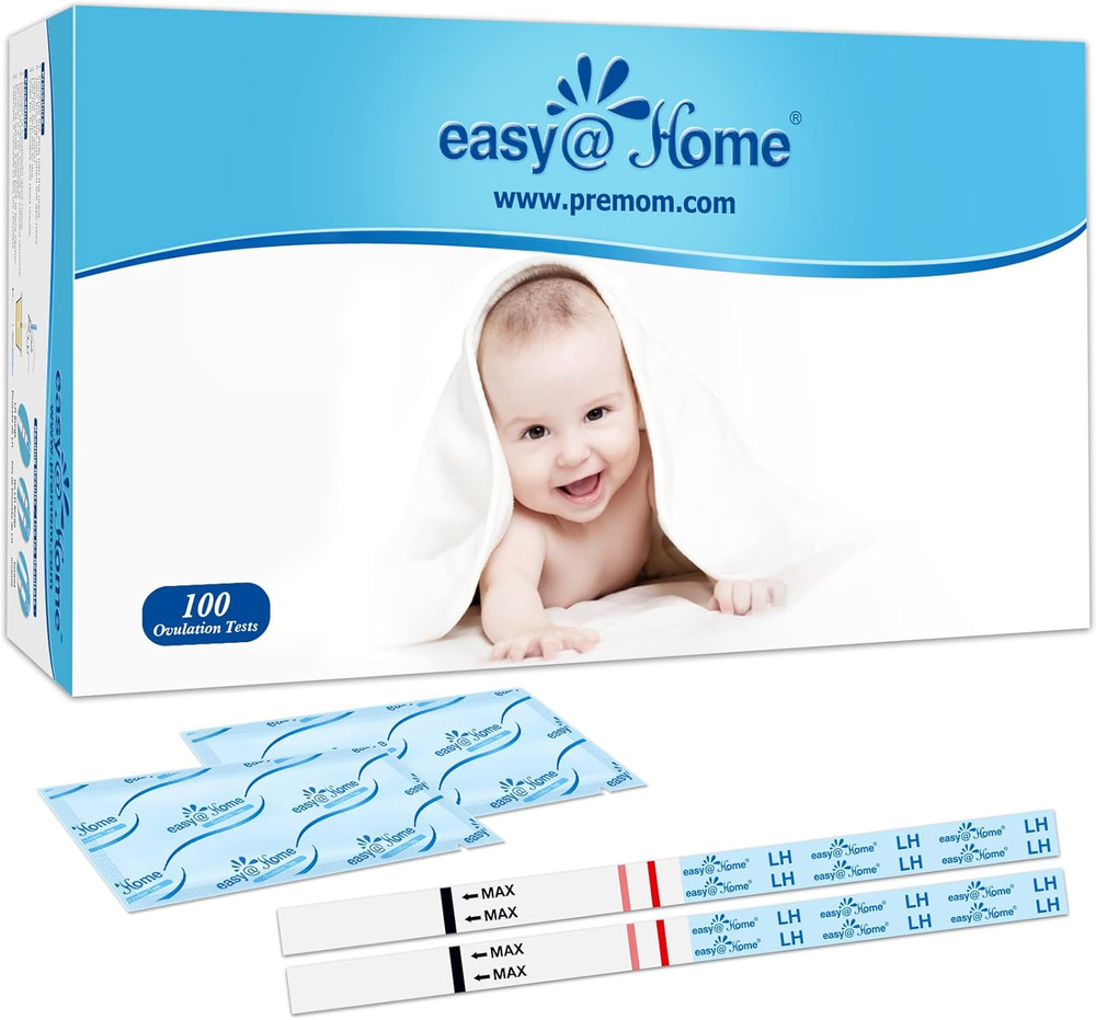 Ovulation Test Strips (100-Pack) Value Pack, Reliable Ovulation Preditor Kit and