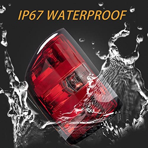 Tail Light Assembly Compatible With 2007-2013 Chevy 2007-2013 Silverado