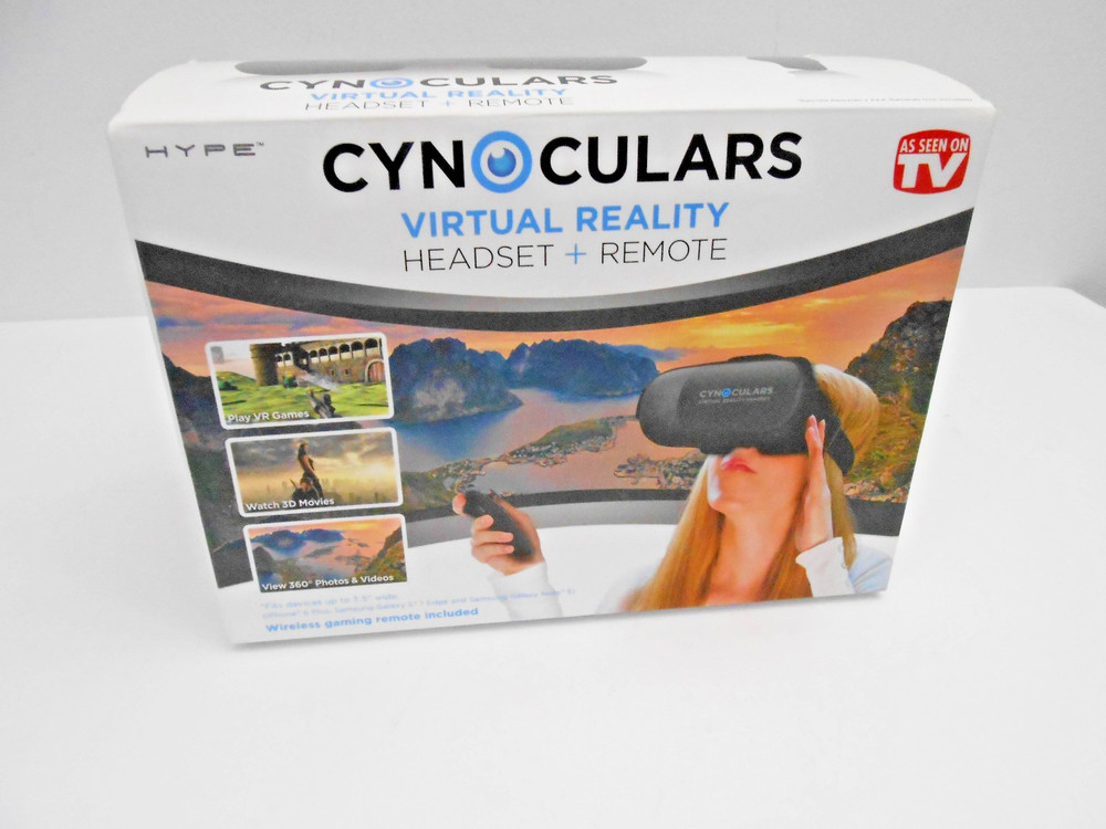 Hype Cynoculars Mobile Virtual Reality Headset and Remote