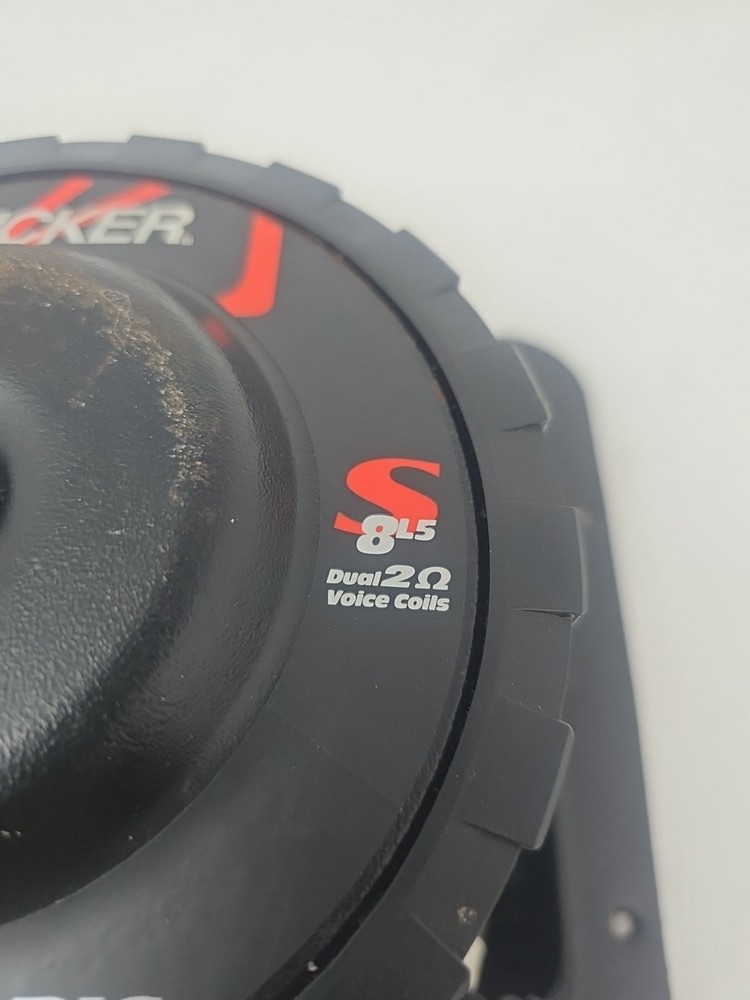 Needs Cleaning Kicker Solo Baric Speakers S8L5