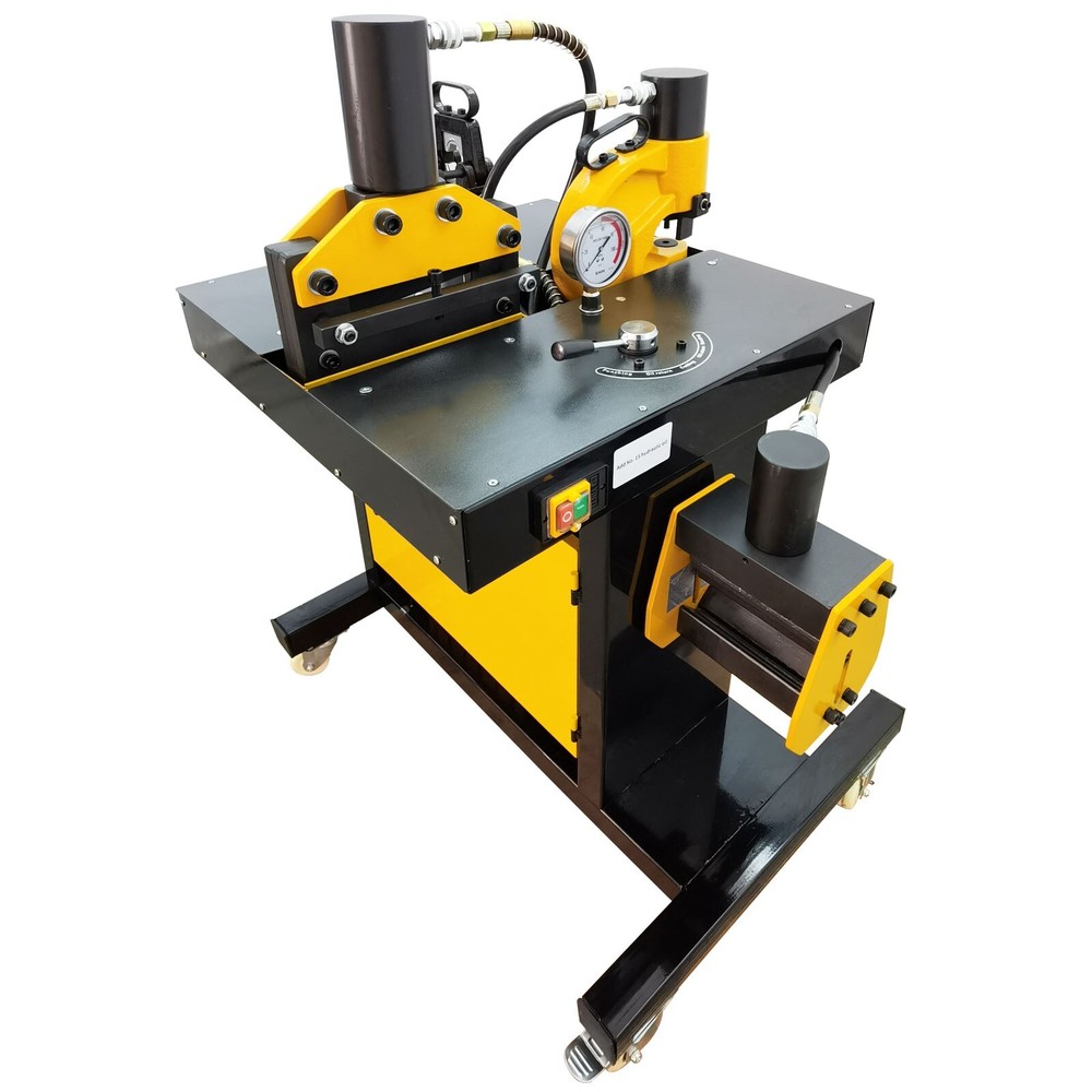 4-in-1 Copper Bus Bar Processing Machine Hydraulic Electric Punching Machine