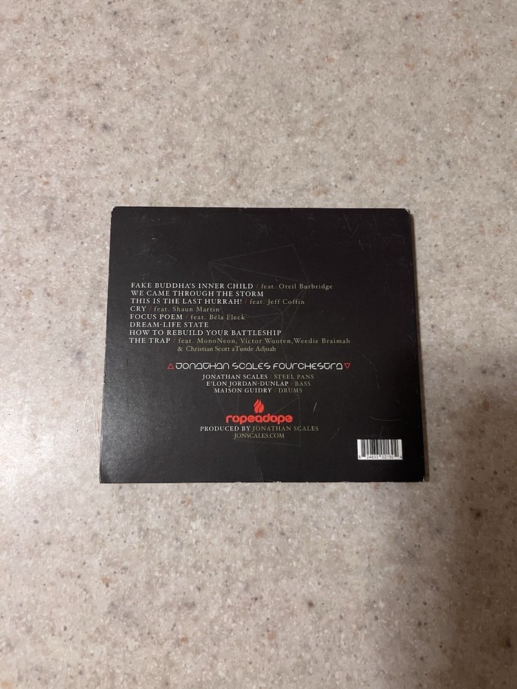 Jonathan Scales Pillar Signed CD - Autograph Auto