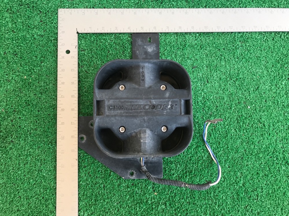 Code 3 C3100 100 Watt Siren Speaker only with Bracket  #8