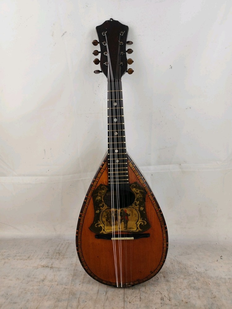 Luigi Cavani 1890 Voghera 4/4 Mandolin 曼陀林 만돌린マンドリン Rustic Cavalry