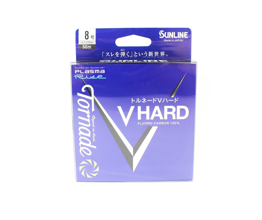 Sunline Fluorocarbon Leader Tornado V Hard Version 2 50m #8 35lb (3076)