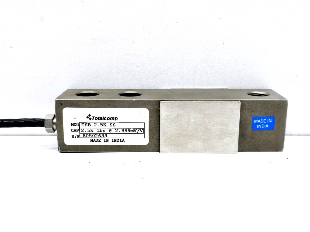 TSB-2.5K-SS TOTALCOMP SINGLE ENDED BEAM LOAD CELL