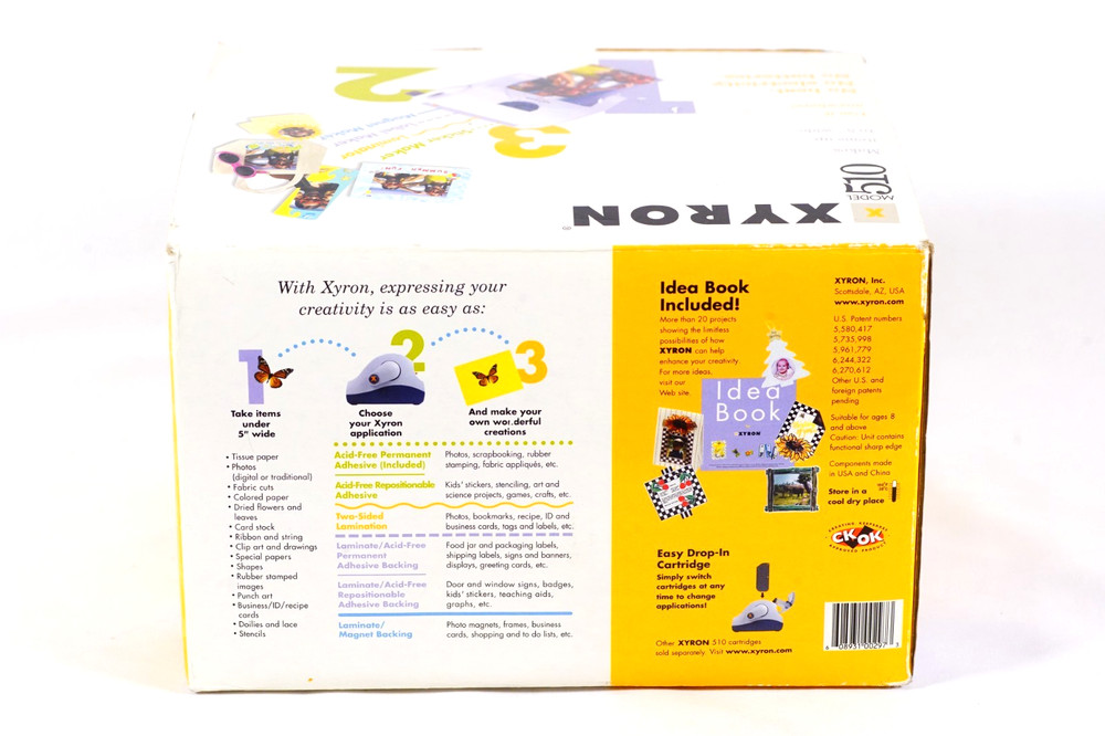 Xyron Model 510 Laminator Sticker Maker Machine