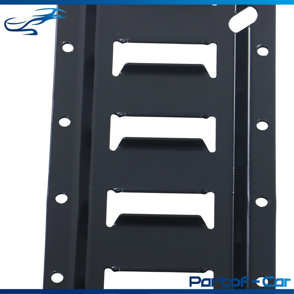 Black 5 Pack 96" E Track Rail Sections For Large Trailers And Vans Tie Down