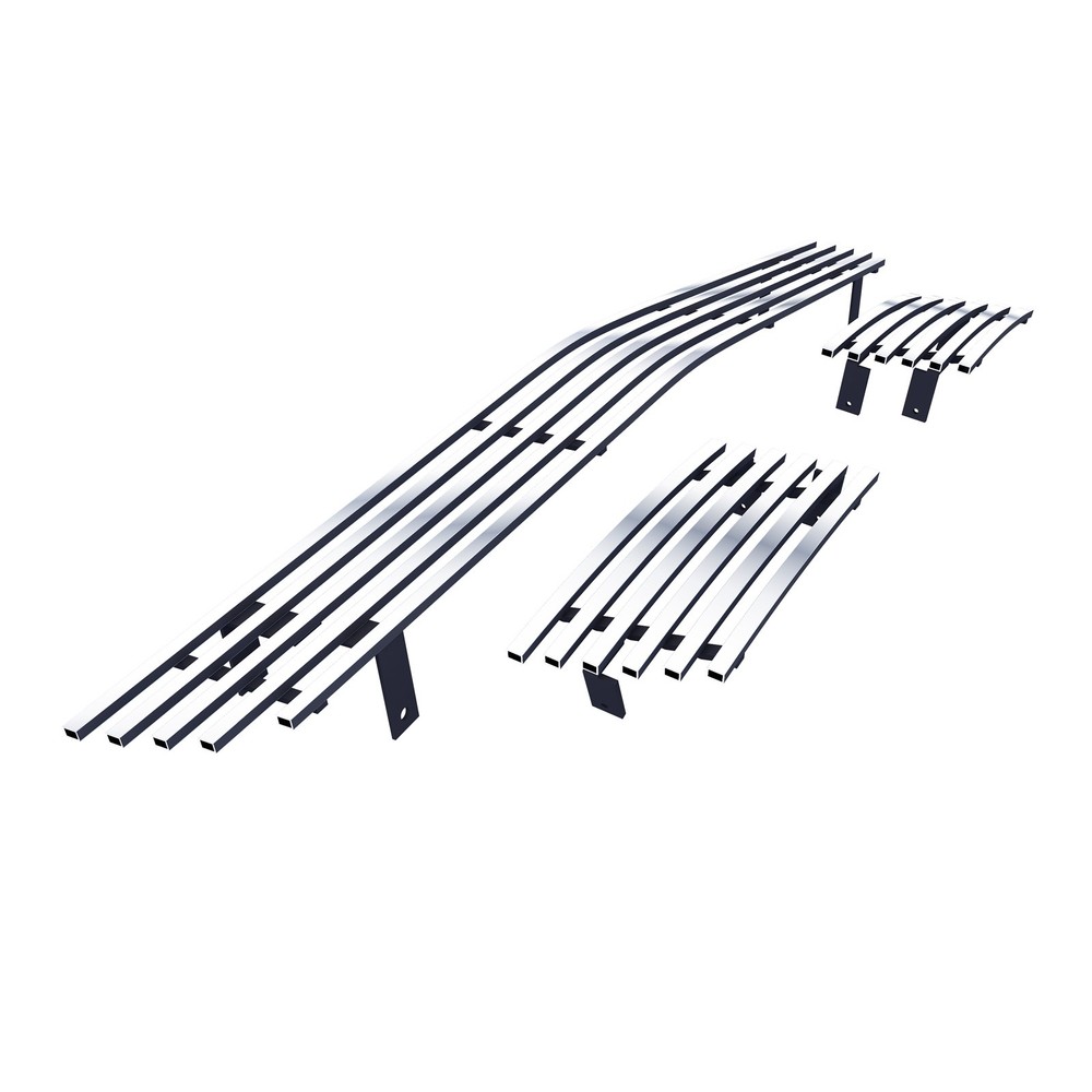 Fits 03-06 Chevy Silverado 1500 SS Stainless Chrome Billet Grille Insert Combo