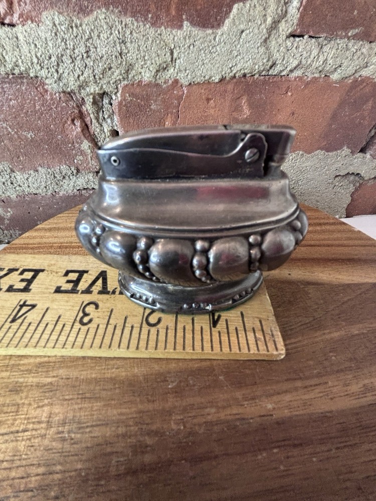 Vintage Lighter Ronson Crown Table MCM Mod