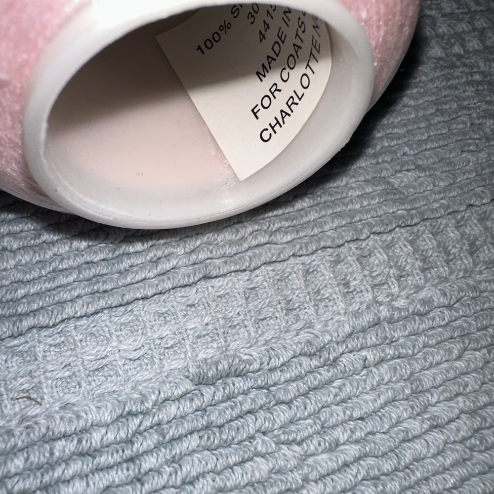 Coats Surelock 6 Spools 4415 Pink Polyester Thread, Multi-purpose, 3000 Yds
