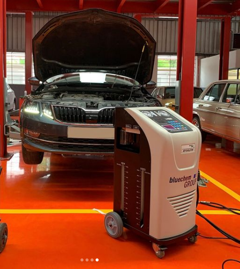 ATF Automatic Transmission Oil Changing Machine Made in Germany