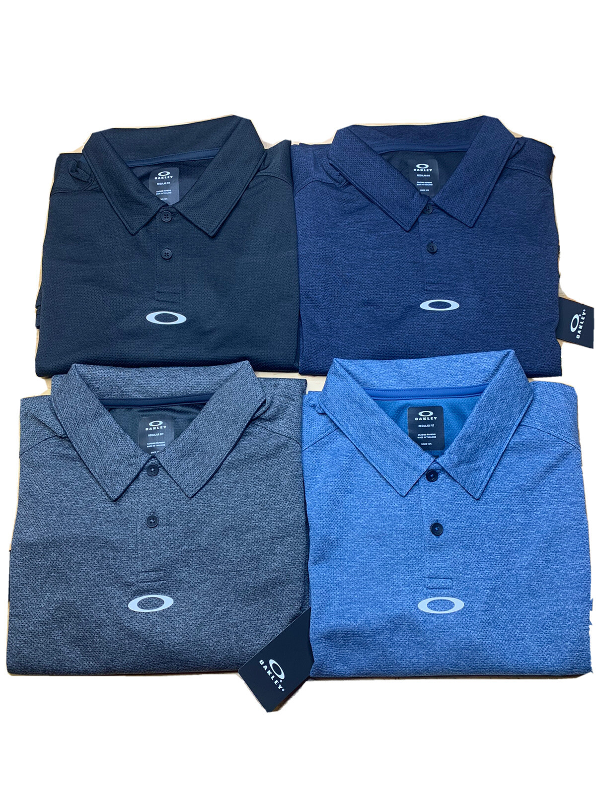 NWT Men's Oakley Aero Ellipse Polo Golf Shirt Variety Sizes & Colors