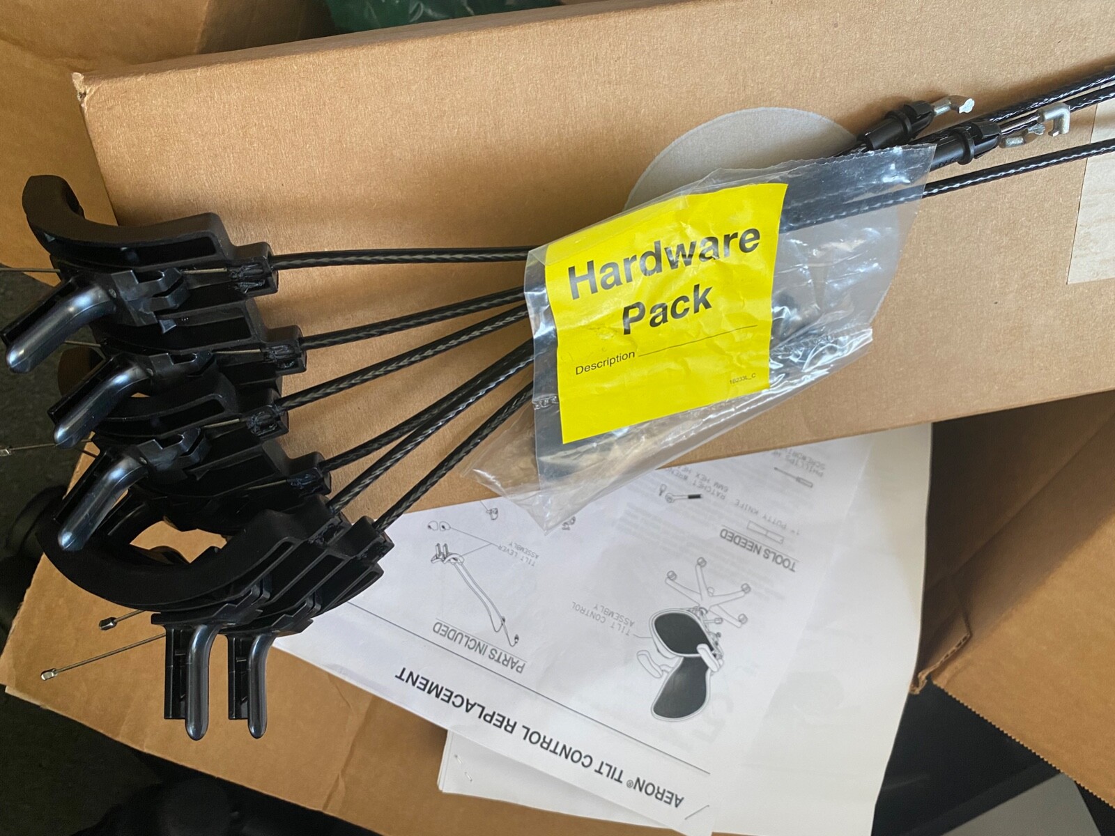 Herman Miller Aeron Chair Tilt Control Kit - New OEM (Genuine HM Parts)