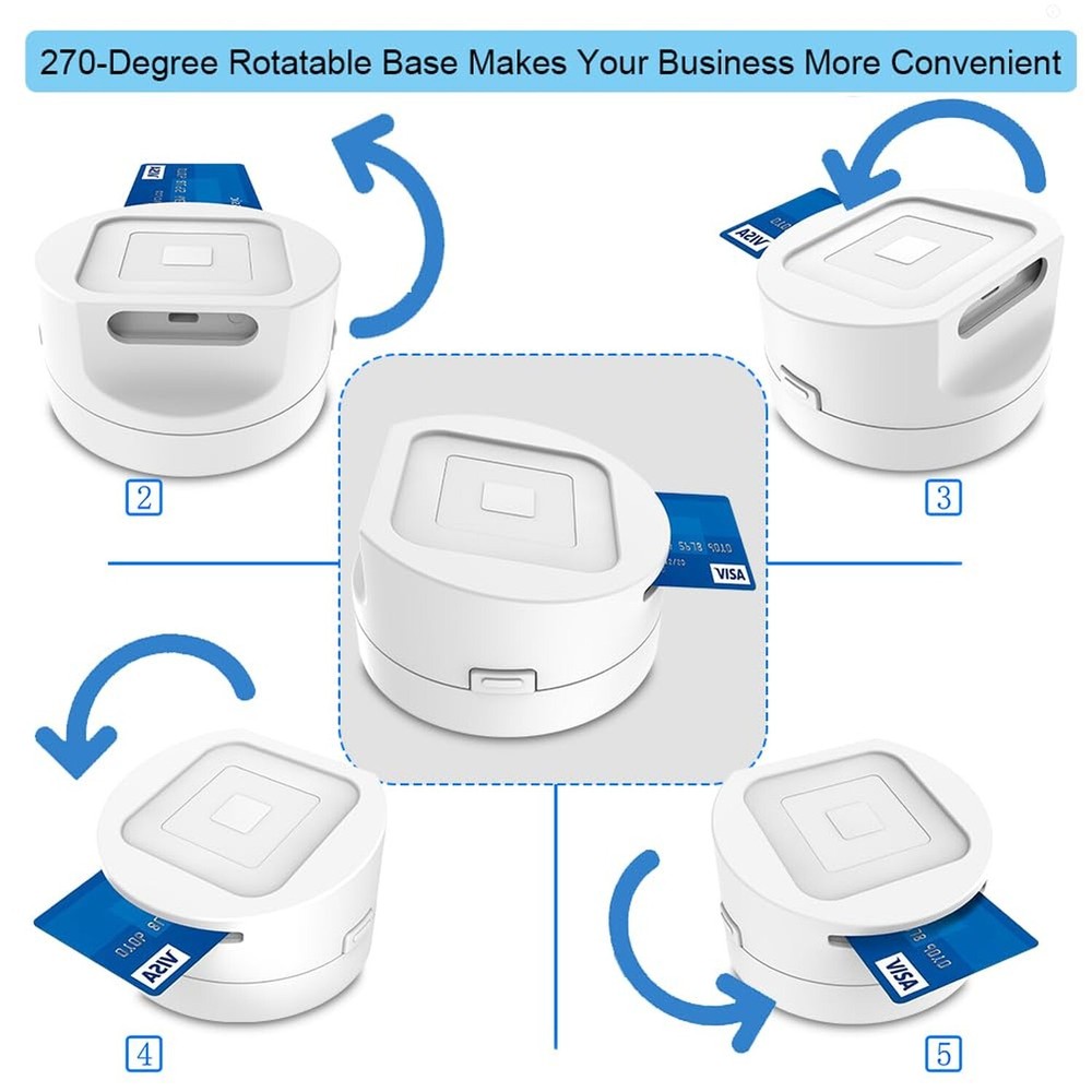 Dock for Square Reader - Compatible with 1st and 2nd Generation Square Reader...
