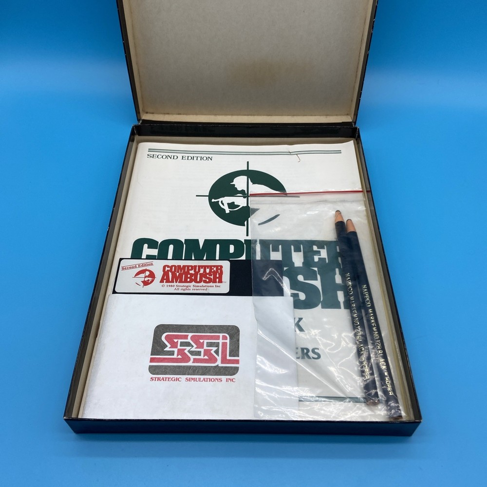 SSI Computer Ambush 2nd Ed Big Box CIB [Platform Name] - Complete