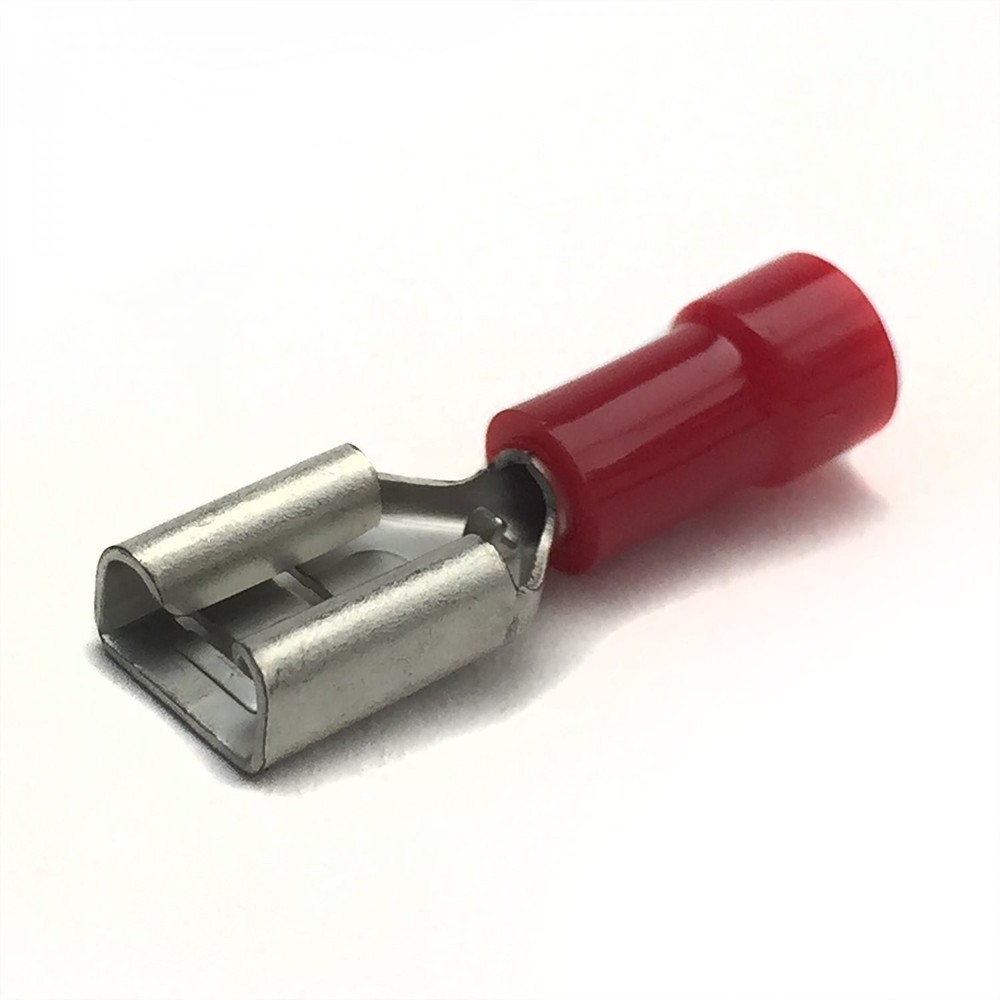 Blister Pack Female Quick Disconnect Red .250