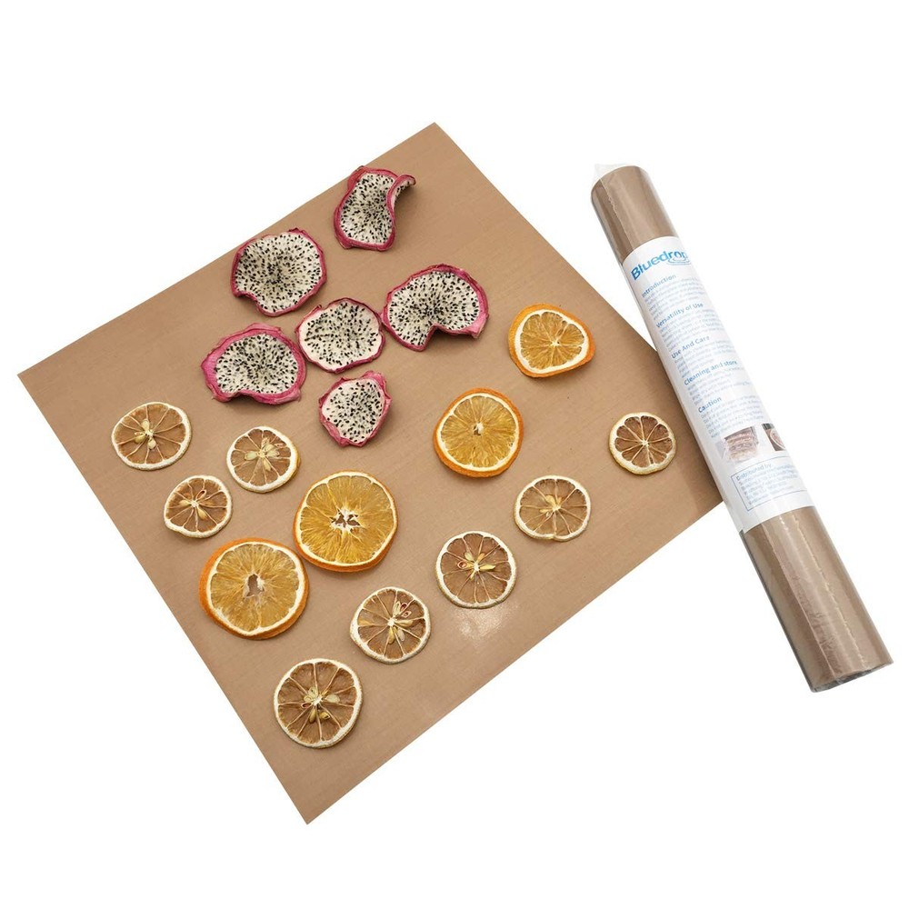 Dehydrator Sheets Jelly Roll Dry Liners PTFE Baking Sheets BBQ Hot Plate Shee...