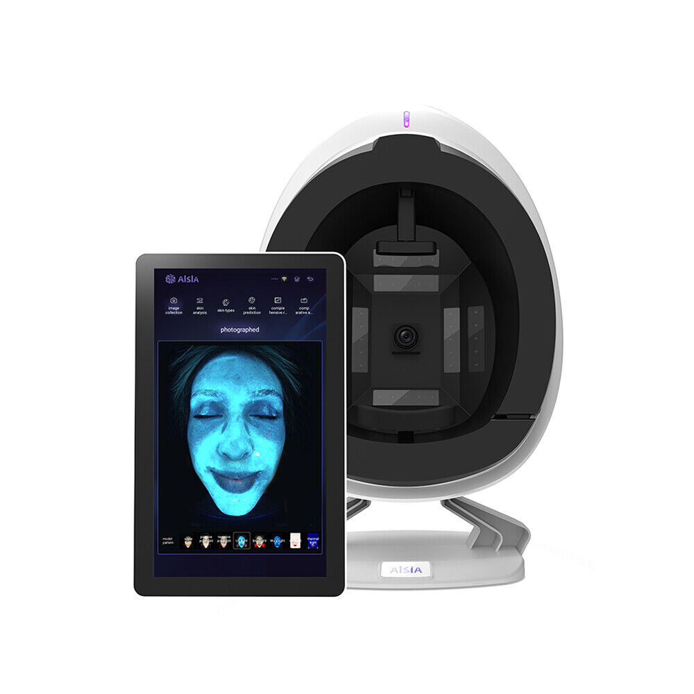 3D Intelligent Skin Analyzer Machine Diagnostic Analysis Face Scanner Tester