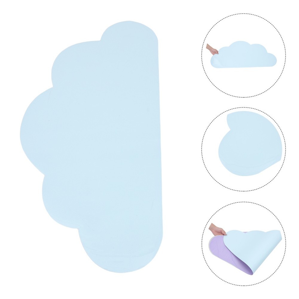 Cloud Whiteboard Sticker Dry Erase Message with Adhesive Backing