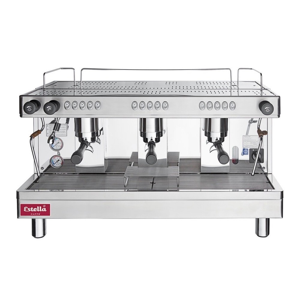Estella Caffe ECEM3 Three Group Automatic Espresso Machine - 220-240V