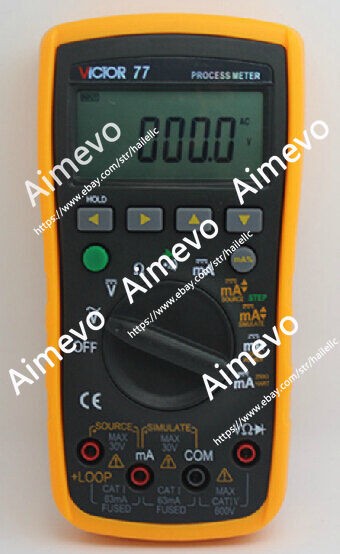 Process Calibrator Analog Output Simulate Transmitter 0-20mA & Multimeter 2in1