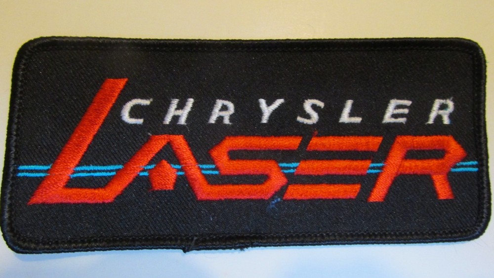 VINTAGE CHRYSLER LASER EMBROIDERED PATCH NOS