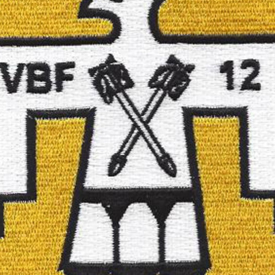 VBF-12 Aviation Fleet Bombing Squadron Twelve Patch