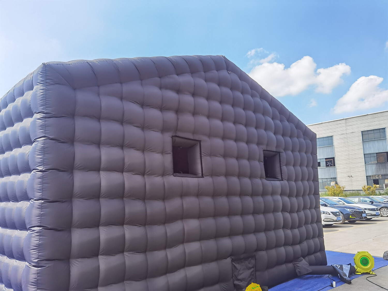 20FT Black Portable Inflatable Night Club Disco Mobile Inflatable Party Tent