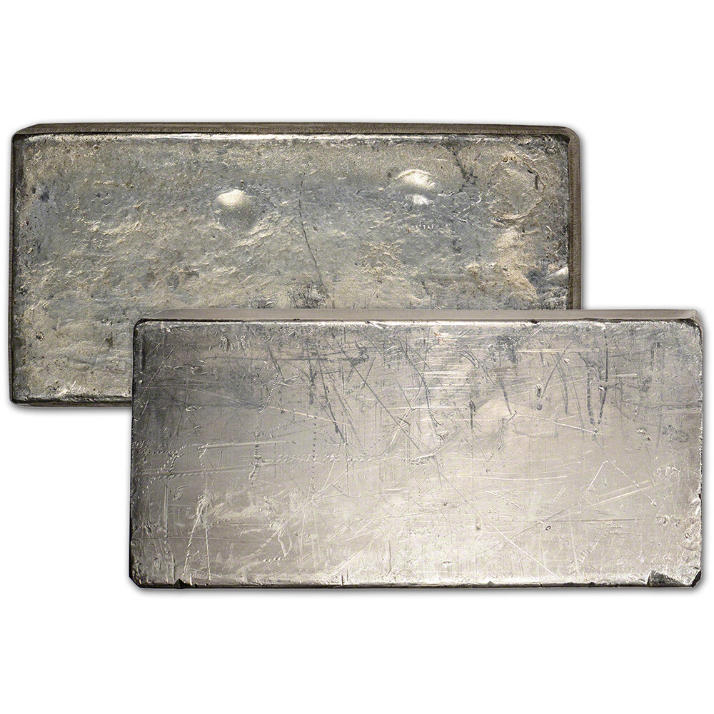 100 oz Silver Bar - Engelhard .999 Fine Random Design