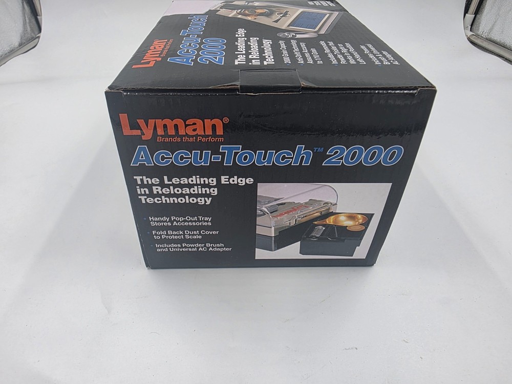 Lyman Accu-Touch 2000 Electronic Scale 115/230V Touch Screen Controls