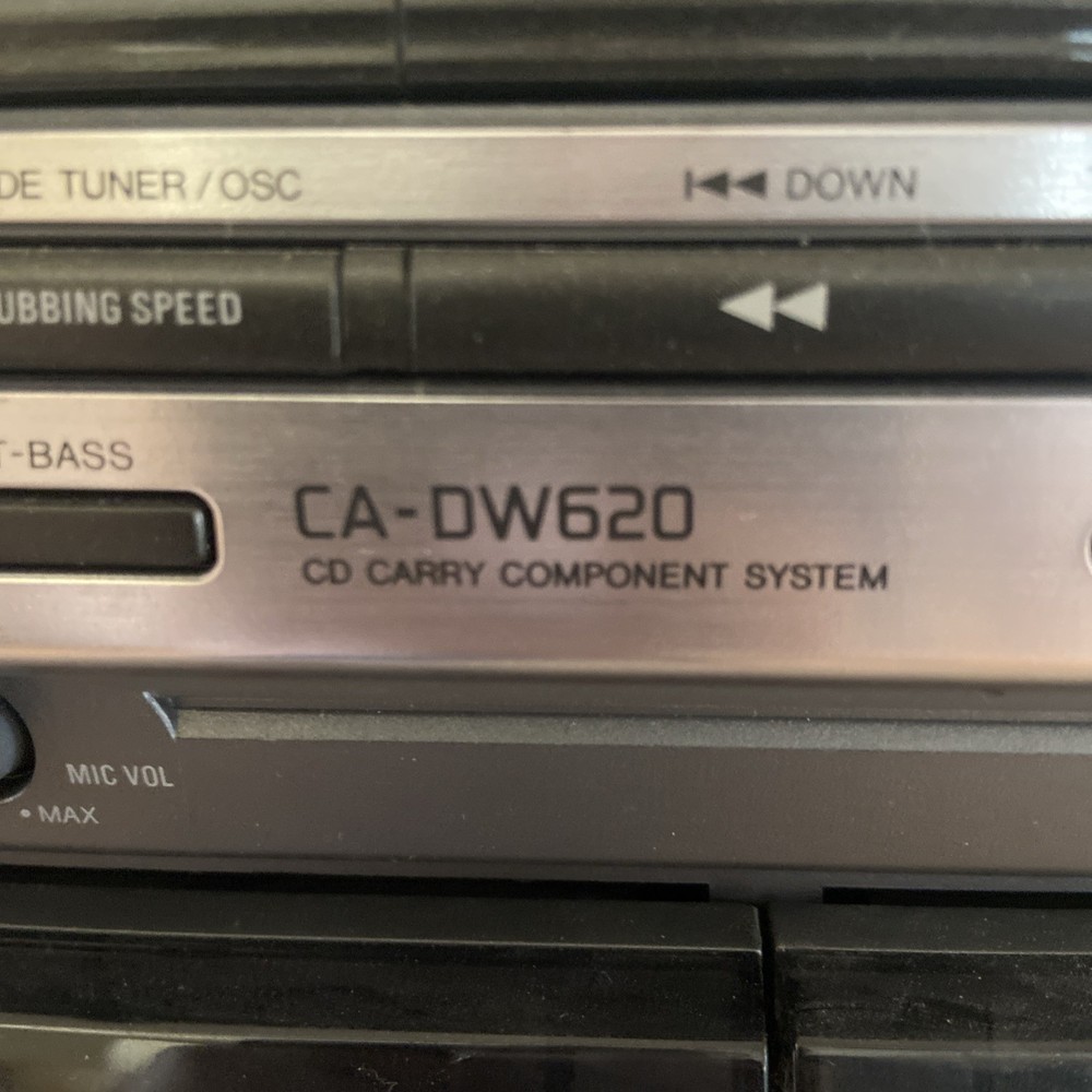 AIWA Compact Disc Stereo System CA-DW620 Tested. Working Great.