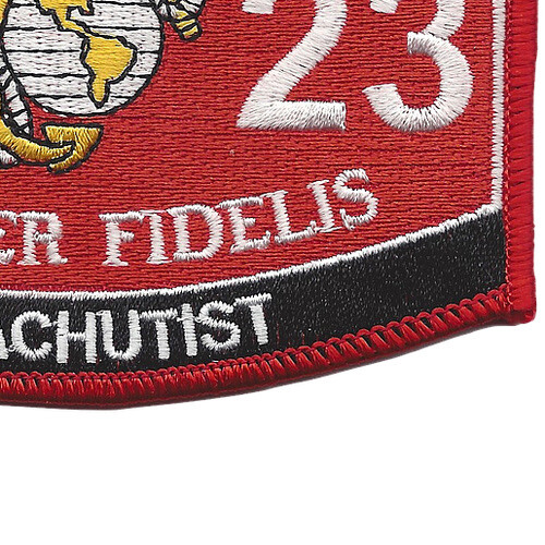 8023 Parachutist MOS Patch