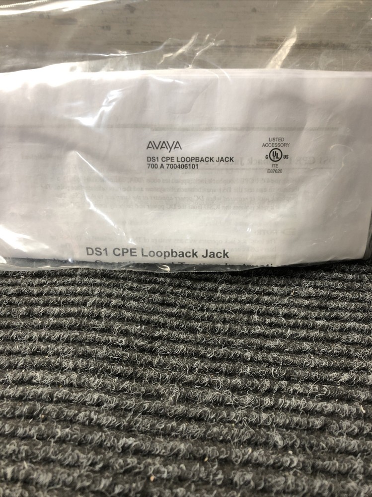 New Avaya DS1 CPE Loopback Jack 700 A 700406101 700A