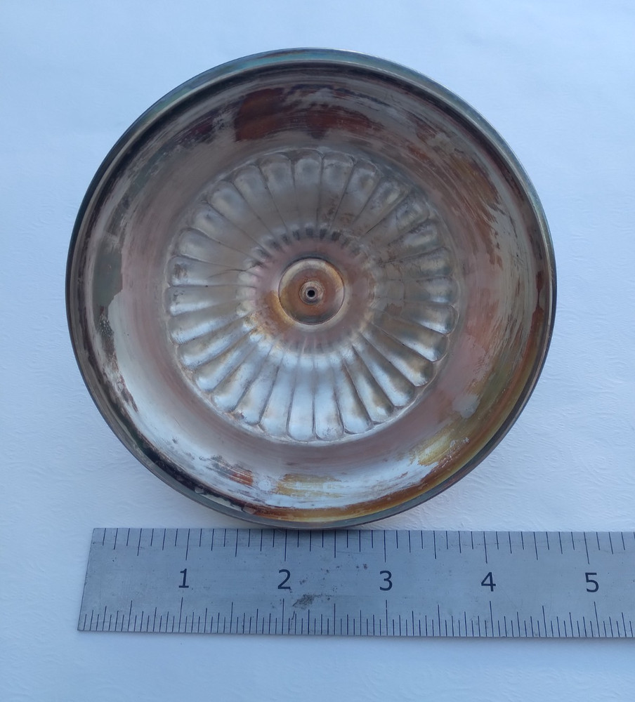 Vintage Silver Plated Lidded Candy Dish 6 inches Serving Dish Small