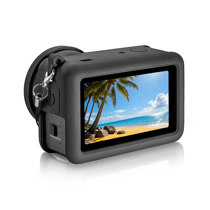 For DJI OSMO Action 6 Silicone Cover Soft Rubber Protective Case Shockproof Case