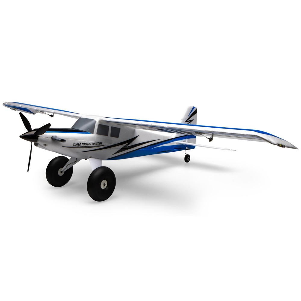 E-flite RC Airplane UMX Turbo Timber Evolution BNF Basic with AS3X and SAFE
