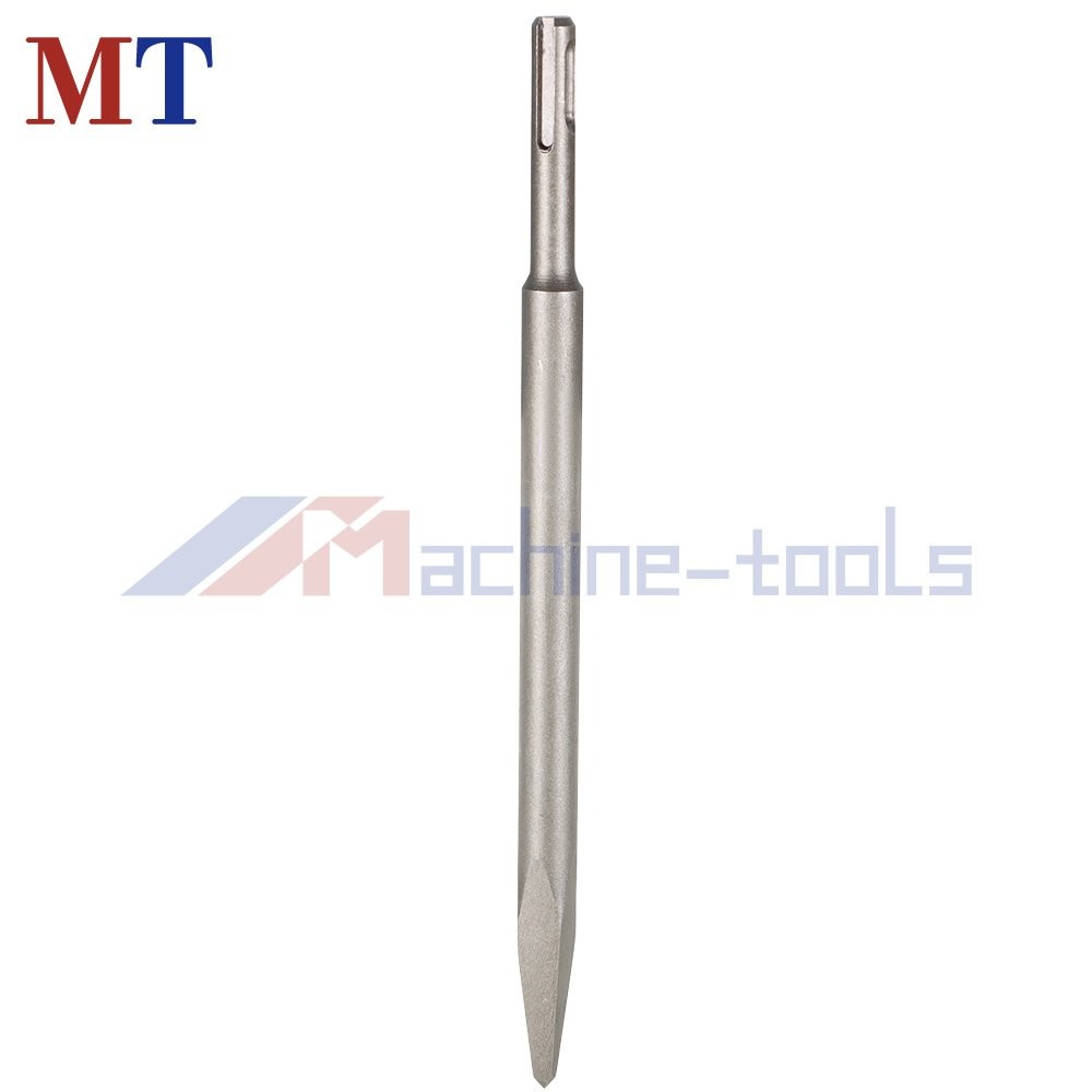 4 × Flat Chisel Grooving Chisel & Point Chisel Durable SDS Plus Chisel Bits