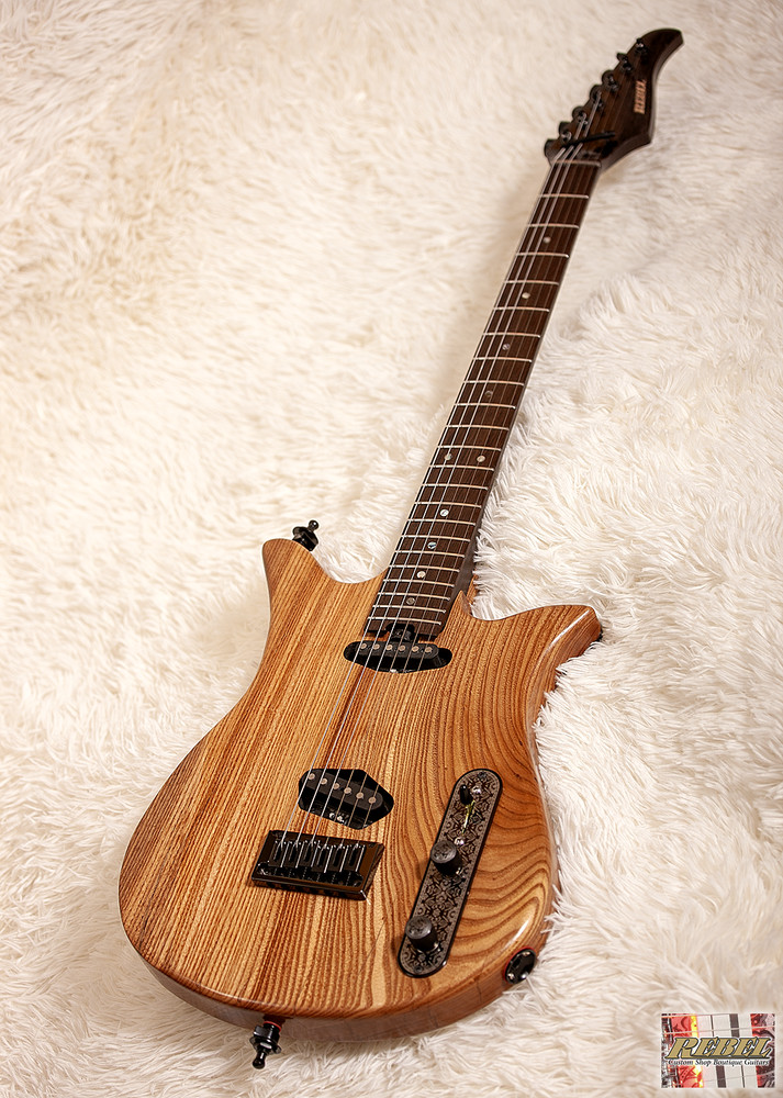One-Piece Custom Double Cutaway Tele Stye with Custom Switching!