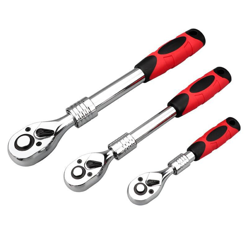 1/4" 3/8" 1/2" Drive Ratchet Socket Wrench Handle Quick-Release Spanner 72 Teeth