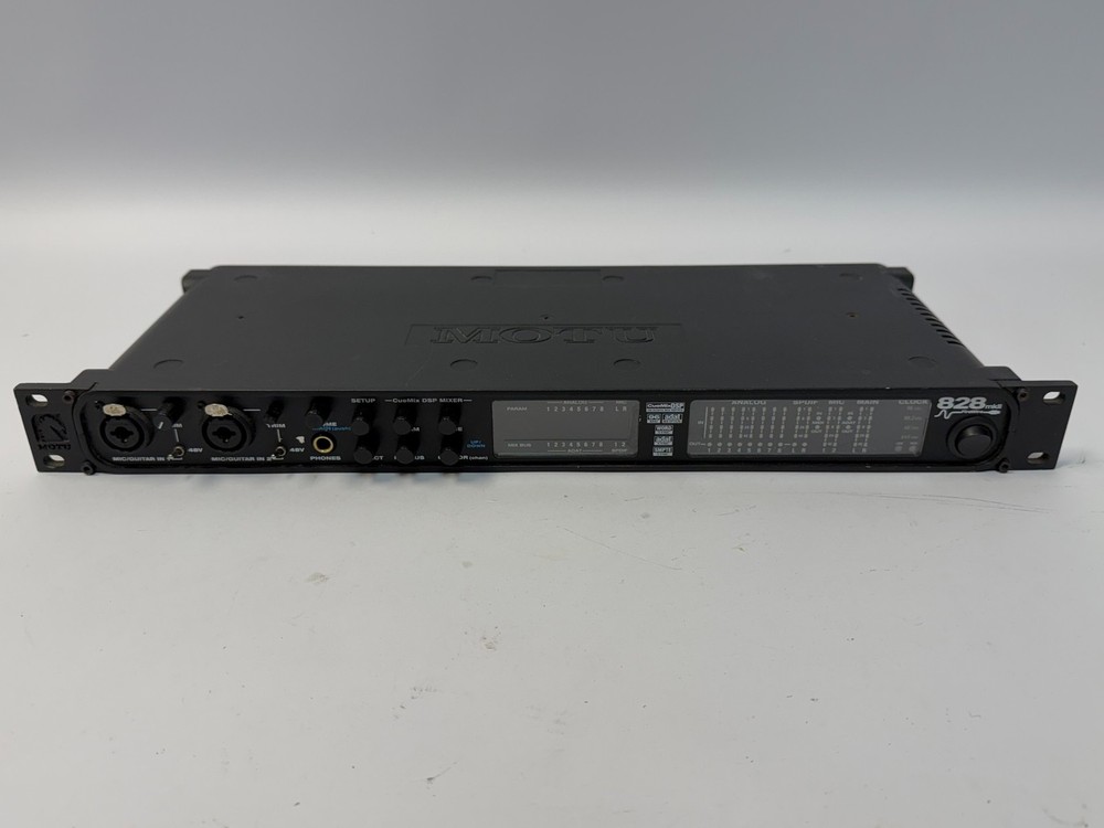 MOTU 828 MKII FireWire Audio Interface – Powers On, Untested – AS‑IS