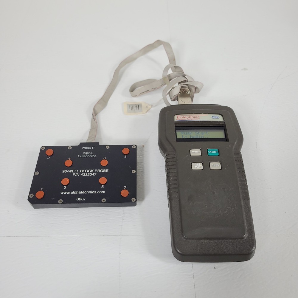 Alpha Technics 4680 Temperature Verification 7900HT 4332047 96-Well Block Probe