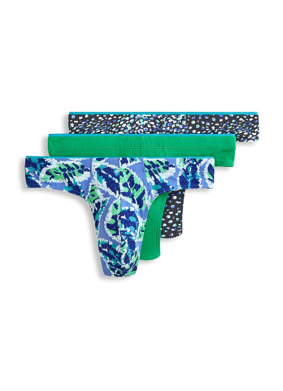 Jockey Men's True Style Thong - 3 Pack