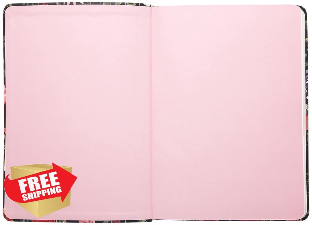 Eccolo World Traveler A5 Journal Notebook - 6x8 Multi Blossoms