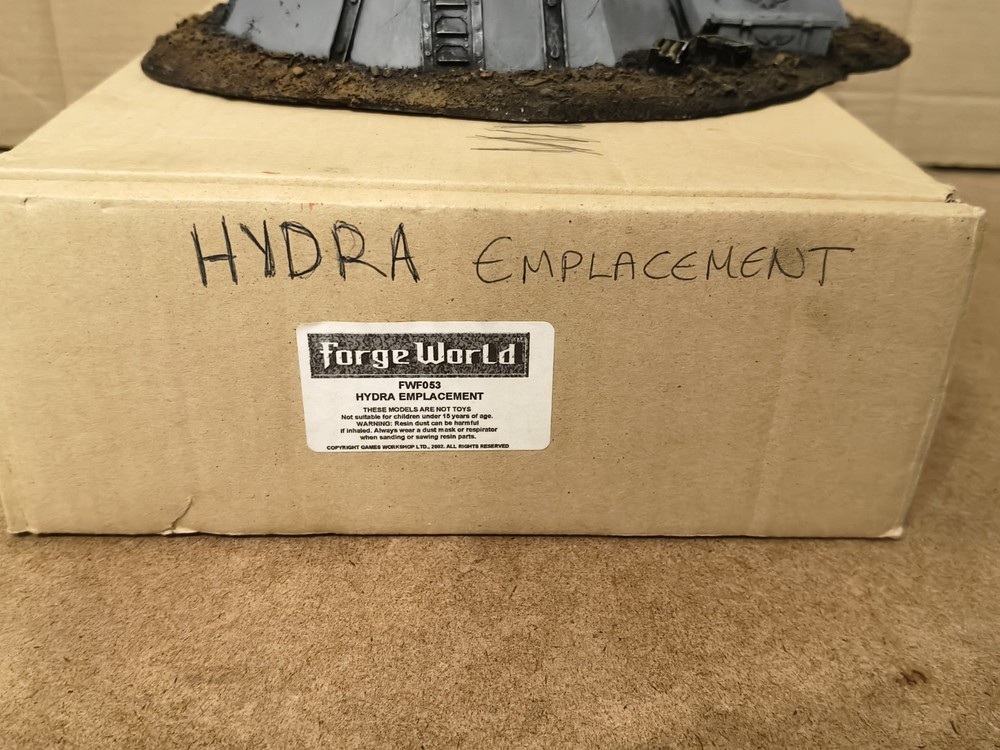 Forgeworld Hydra Emplacement - Extremely Rare Resin Piece