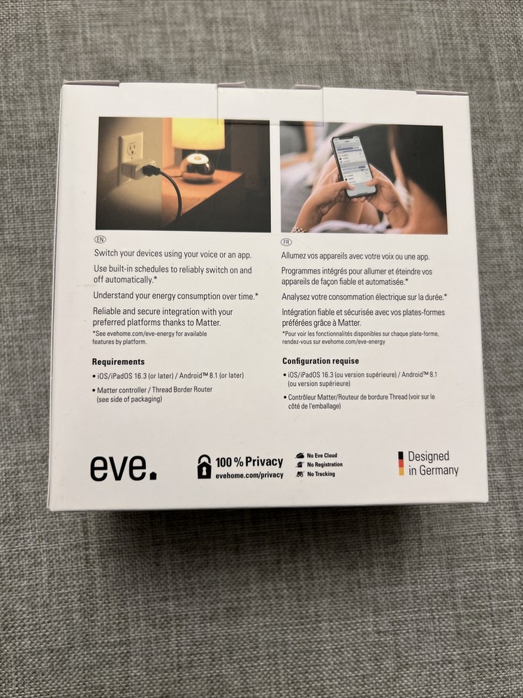 Eve Energy Smart Plug & Power Meter