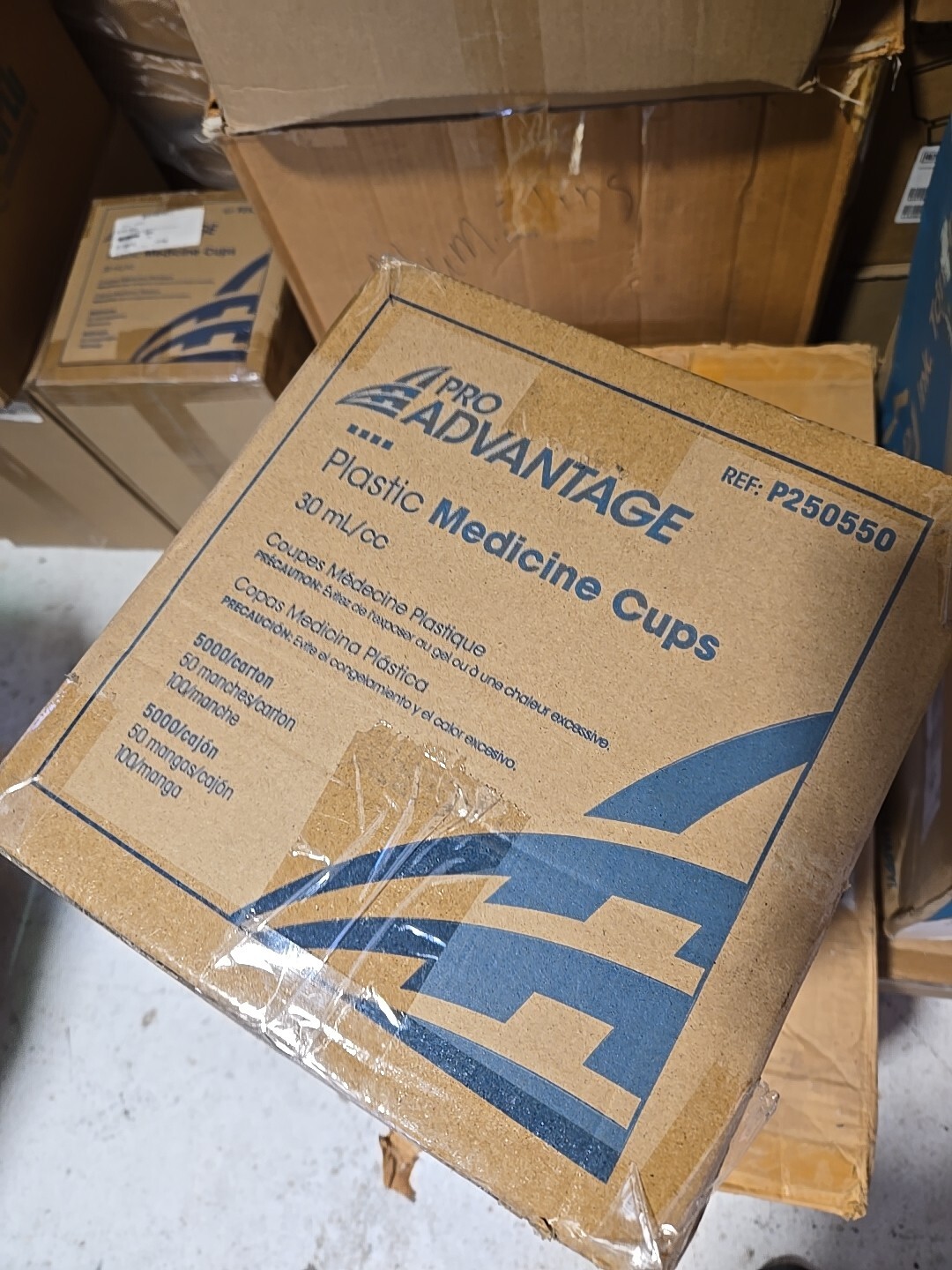 400 Plastic 1 oz. Graduated Medicine Cups Non-Sterile 4 Packs of 100 30ml