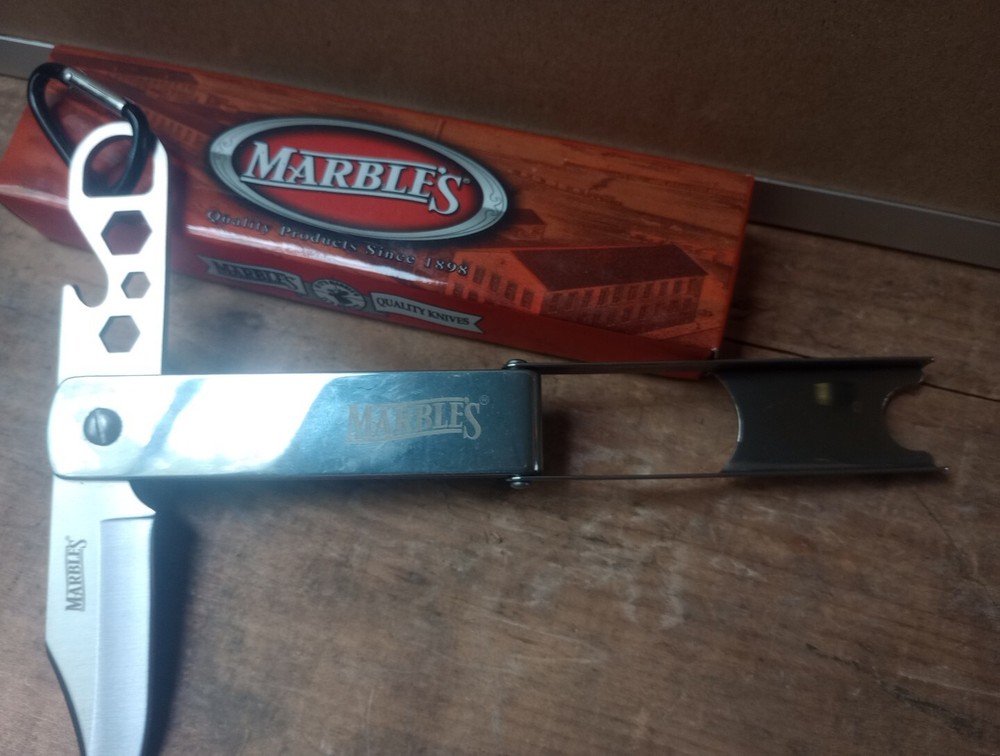 NOS Marbles Pack Buddy Folding Knife / Multi tool
